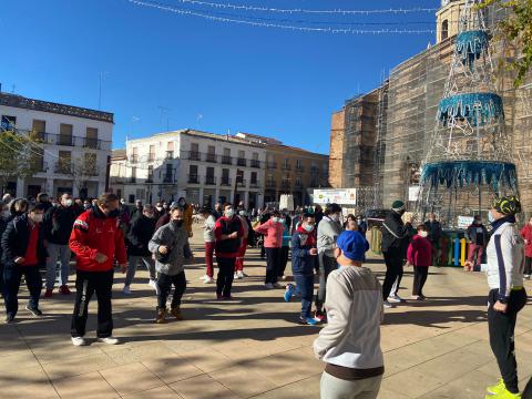 Exhibición de zumba_ CADI Manzanares