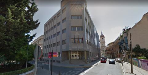 Fachada de la Audiencia Provincial de Ciudad Real (captura de Google Maps)