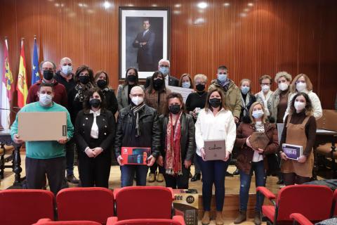 Entrega de premios de 'En estas Navidades... ¡compra en Manzanares!'