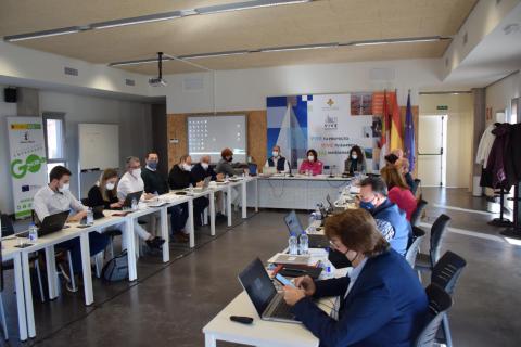 Reunión celebrada en el Vivero de Empresas de Manzanares