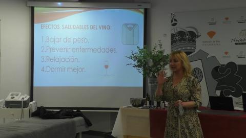 Charla-taller sobre los beneficios y propiedades adelgazantes del vino en tratamientos de belleza (IX Jornadas 'Alma del Vino')