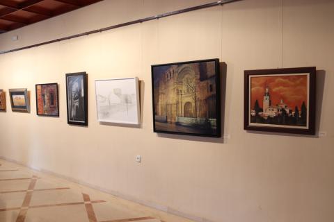 Algunas de las obras de la exposición