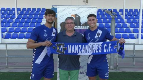 Fichaje de Alberto García y Antonio Espinosa (Manzanares CF)