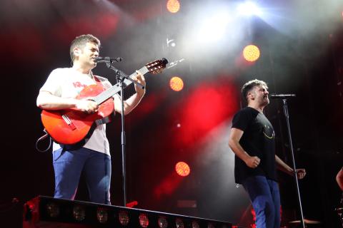 Estopa en concierto en Manzanares