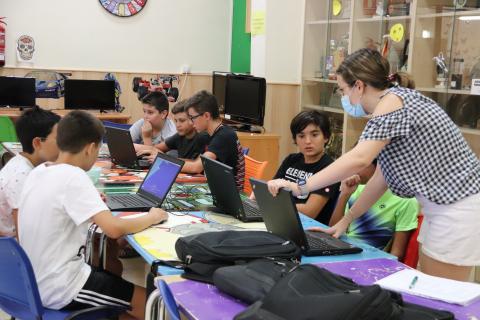 Taller de robótica de la Casa de la Juventud