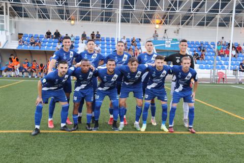 Primer once de pretemporada del Manzanares CF de Stechina