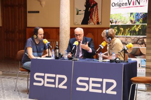 Julián Nieva en el programa de la Ser desde el Centro Ciega de Manzanares