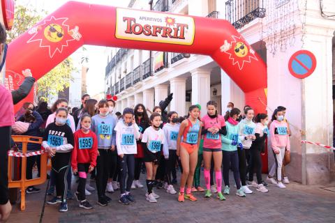 Salida de una de las pruebas de la carrera de 2021