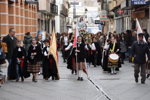 Tanto la procesión como la hoguera de la Candelaria cambian al entorno de la ermita de la Virgen del Carmen