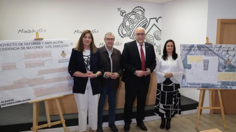 Presentación del proyecto de ampliación de la residencia 'Los Jardines'