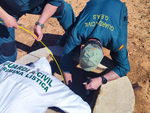 Pozo en el que se encontraba el cadáver de Juan Miguel Isla