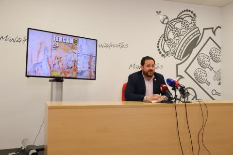 Pablo Camacho presenta el cartel de Fercam 2023