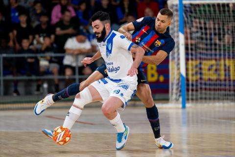 Barça-Quesos El Hidalgo Manzanares FS (Fotografía: Prensa FCB)