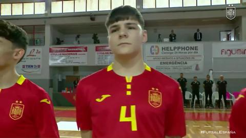 Chino con la selección española sub-17 (Fotografía: RFFE)