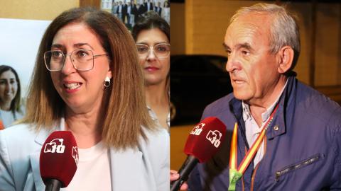 Rebeca Sánchez-Maroto (PP) y José María Molina-Prados (Vox)