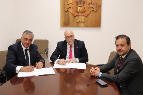 Convenio entre CaixaBank y el Ayuntamiento para Fercam 2023