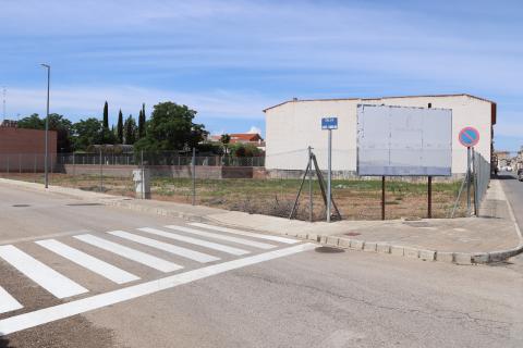 Solar en el que se ubicará el nuevo centro de salud