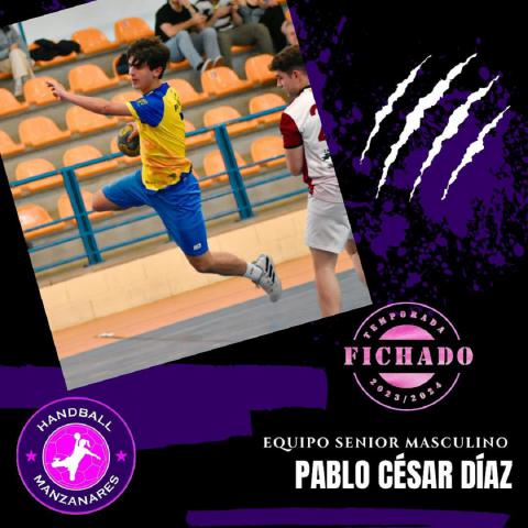 Fichaje Pablo César Díaz_Handball Manzanares