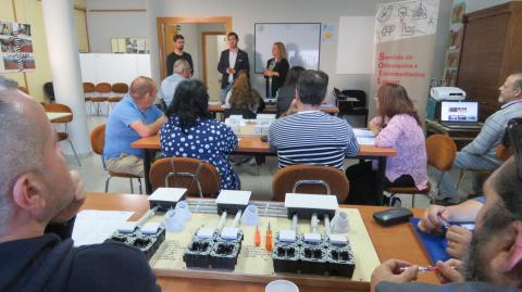 Palacios y Carmona se dirigen al alumnado en el inicio del curso