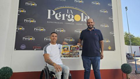 Kiko Pancho y Sergio Sánchez en la presentación del I Oktoberfest Manzanares