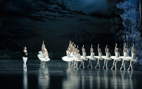 El lago de los cisnes. Imagen: El Ballet de Kiev