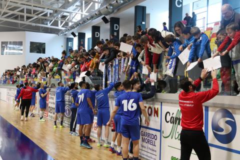 Entrenamiento navideño del Quesos El Hidalgo Manzanares FS abierto al público