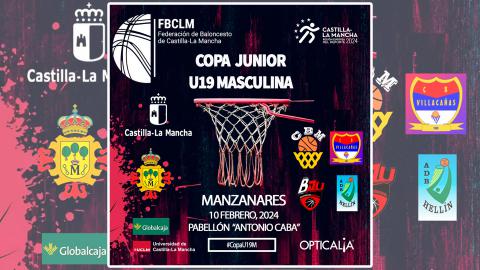 Cartel de la Copa Júnior U19 2024 en Manzanares