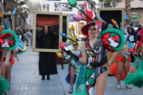 Las Huríes vuelven a ganar en comparsas