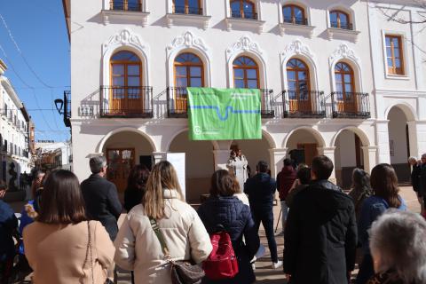 Lectura del manifiesto en la plaza de la Constitución