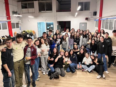 Intercambio educativo del IES 'Azuer' con alumnos de Padua (Italia)