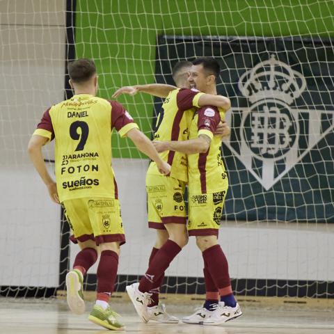 Real Betis Futsal-Quesos El Hidalgo Manzanares FS (Fotografía: Real Betis Futsal)