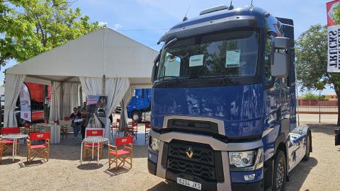 Uno de los camiones vendidos en esta feria