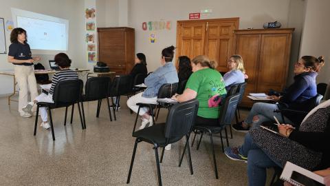 Sesión del curso