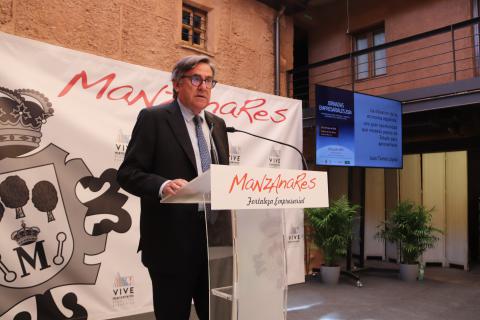 Juan Torres durante su ponencia