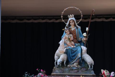 No procesión de la Divina Pastora 2024