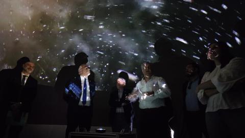 Visita al interior del planetario