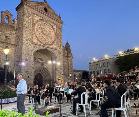 La banda de Manzanares en Talavera de la Reina