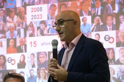 Juanjo Díaz-Portales, presidente de la Escuela de Ciudadanía