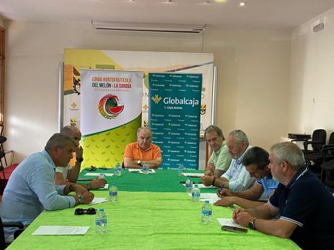 Primera sesión de la lonja hortofrutícola. Foto: Asaja CR