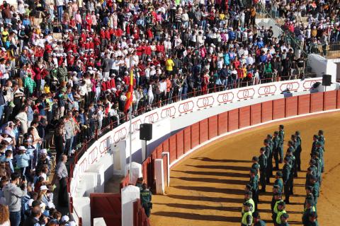 Exhibición de medios de la Guardia Civil en Manzanares