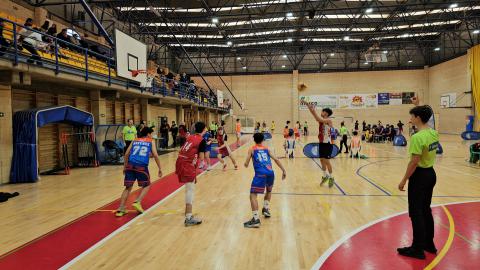 Campeonato regional de baloncesto 3x3 en Manzanares
