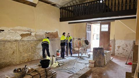 Obras ermita de San Blas