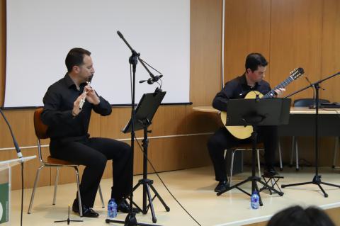 'Antología del pasodoble' a cargo del dúo Arpegionne (Aula Abierta de la Universidad Popular)