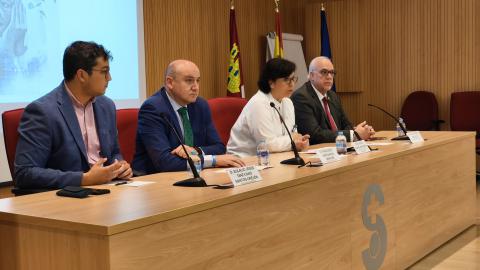Intervención de la gerente del hospital en la inauguración de las jornadas
