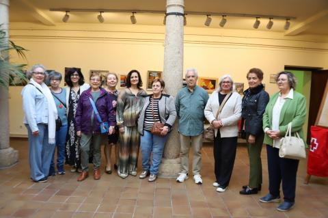 Inauguración exposición de pintura Cruz Roja