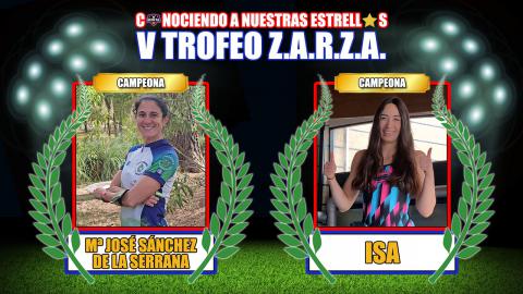 María José Sánchez e Isa, campeonas del V Trofeo Z.A.R.Z.A.