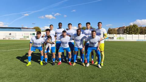 El Manzanares salió con un mensaje de ánimo para Carlos García El Manzanares salió con un mensaje de ánimo para Carlos García