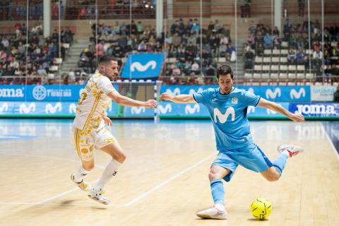 Jugada del partido disputado la pasada temporada en Torrejón