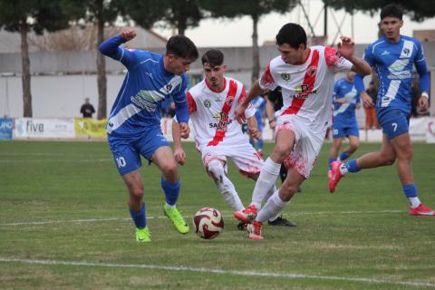 Ángel y Pipe fueron los goleadores en Quintanar (Foto FFCM)