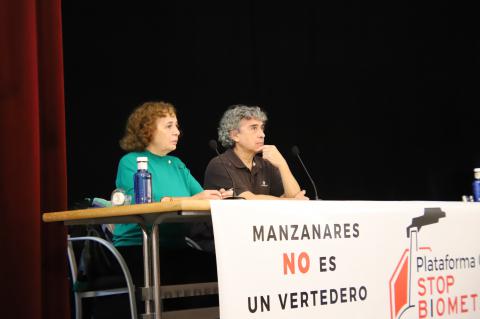 Charla informativa Stop Biometano Manzanares